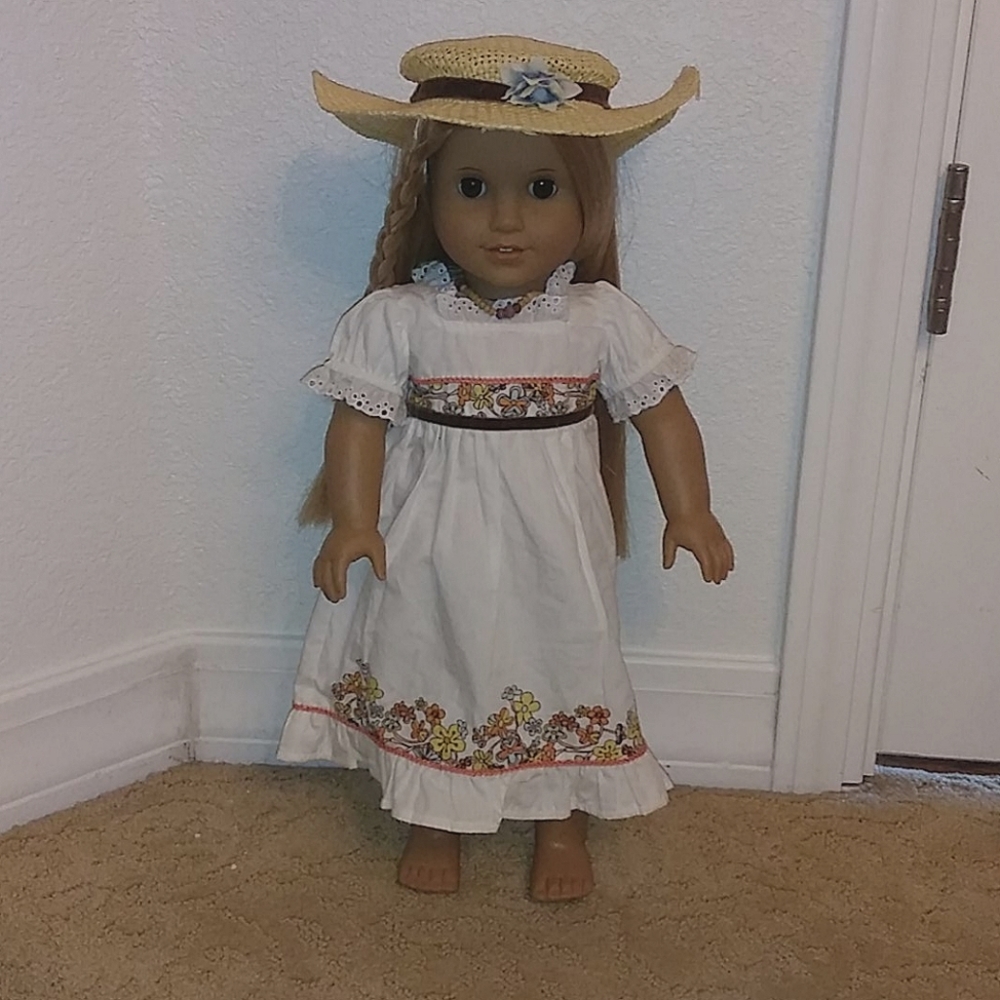 American Girl Doll Julie In Birthday Dress Outfit